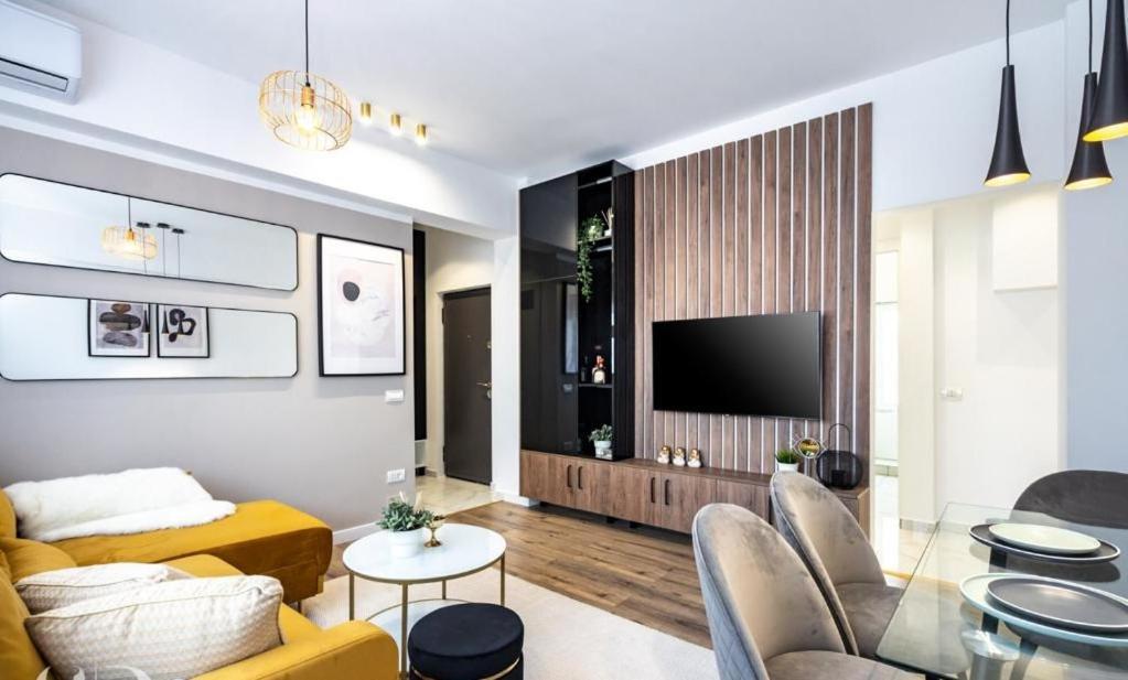 Majestic Apartament With View In Magheru Bucureşti Exterior foto